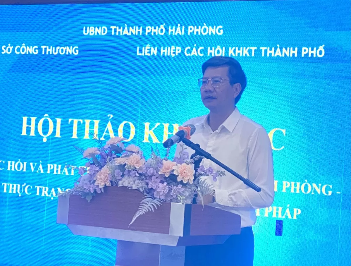 Hội thảo khoa học "Phục hồi và phát triển ngành đóng tàu TP. Hải Phòng"