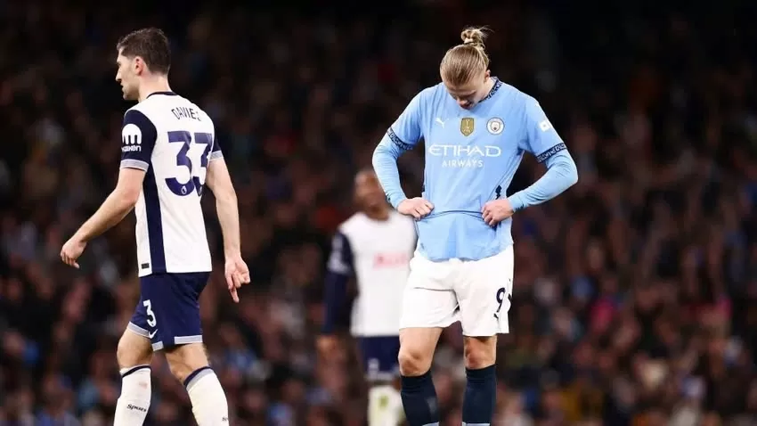 Man City và những con số đáng báo động sau thảm bại trước Tottenham