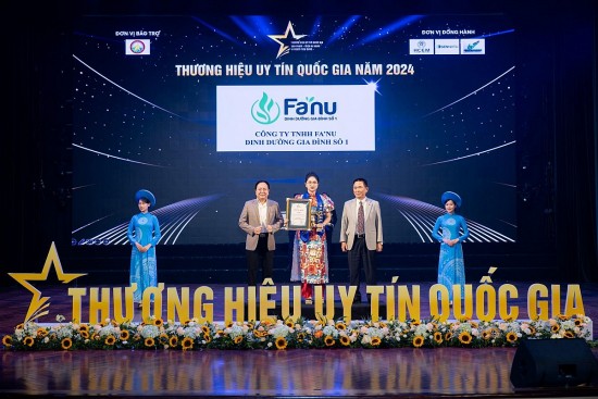fanu khang dinh minh tren thi truong dinh duong top 5 thuong hieu uy tin quoc gia 2024