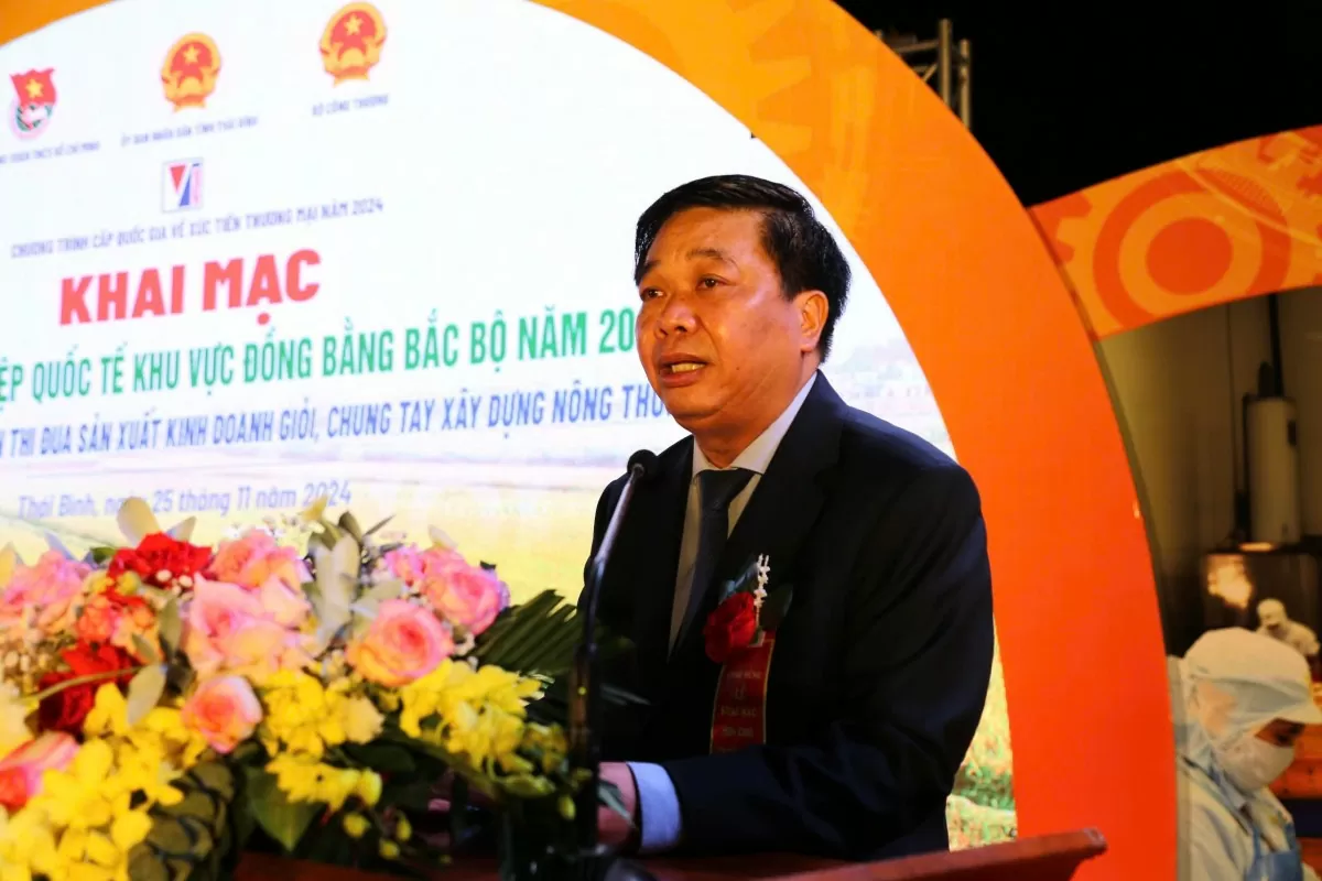 Khai mạc Hội chợ nông nghiệp quốc tế đồng bằng Bắc Bộ 2024 tại Thái Bình