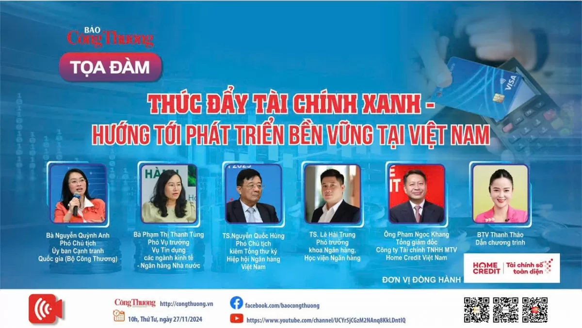 sap dien ra toa dam thuc day tai chinh xanh huong toi phat trien ben vung tai viet nam