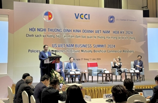thu tuong pham minh chinh du hoi nghi thuong dinh kinh doanh viet nam hoa ky 2024
