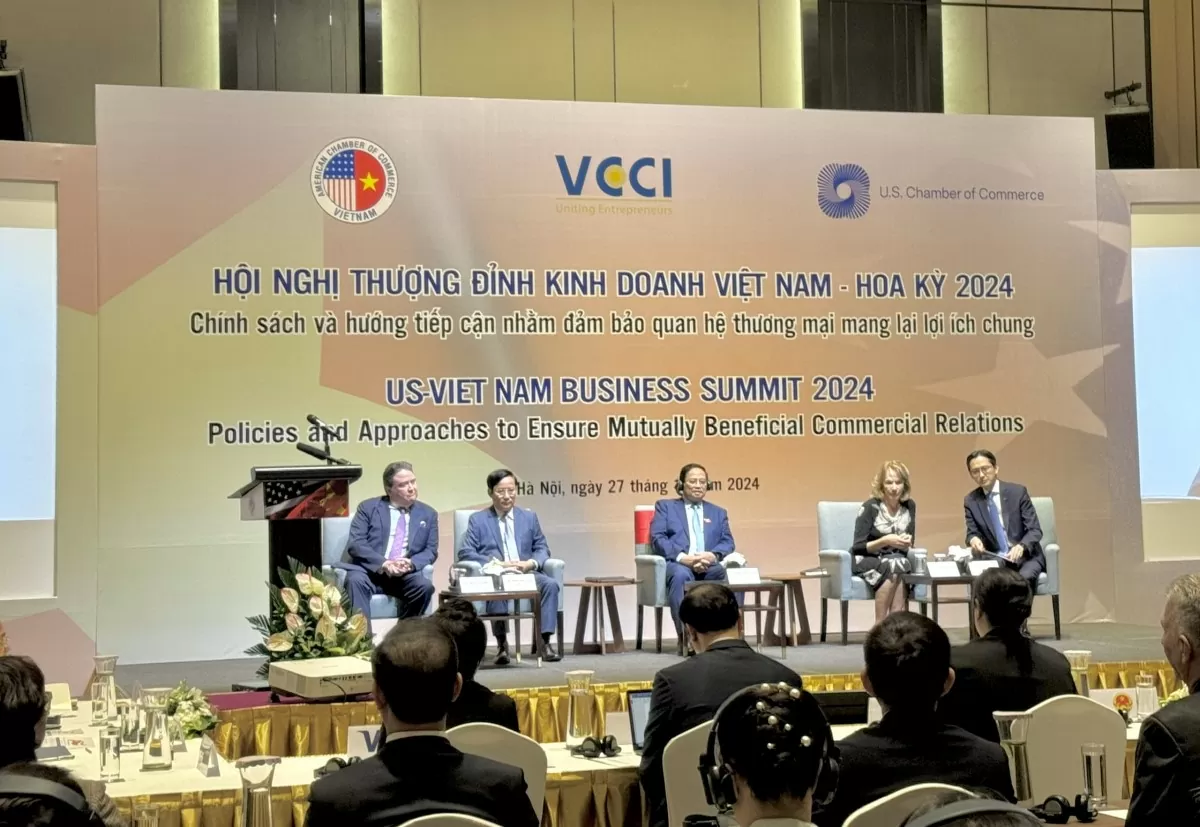 Thủ tướng Phạm Minh Chính dự Hội nghị Thượng đỉnh kinh doanh Việt Nam - Hoa Kỳ 2024