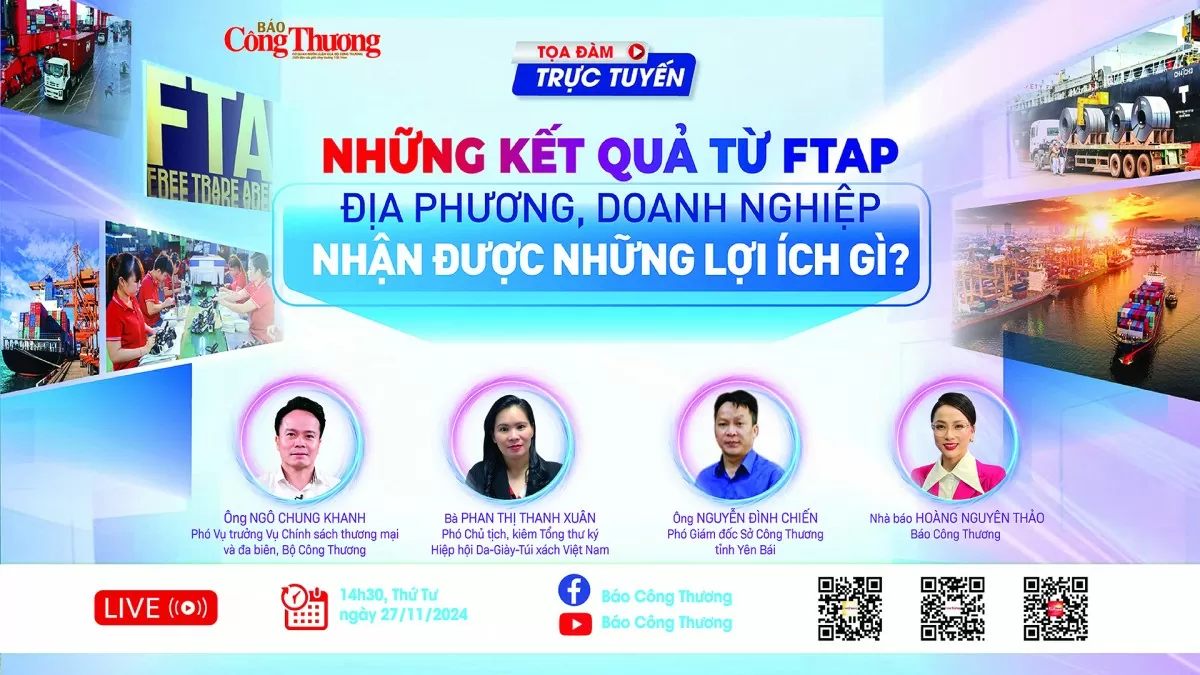 sap dien ra toa dam nhung ket qua tu ftap dia phuong doanh nghiep nhan duoc nhung loi ich gi