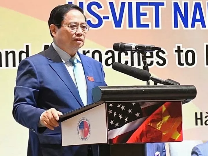 thu tuong pham minh chinh khuyen khich doanh nghiep hoa ky dau tu vao nganh ban dan nang luong tai tao logistics