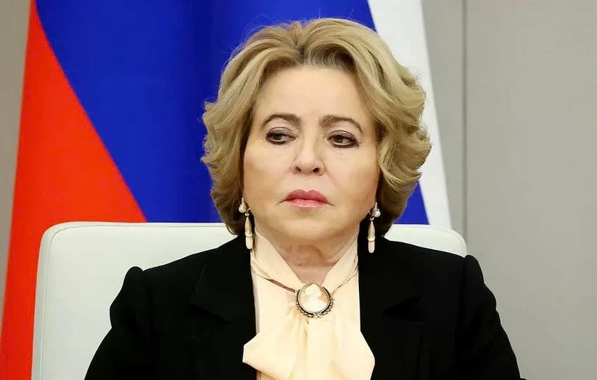 Chủ tịch Hội đồng Liên bang Nga Valentina Matvienko. Ảnh: TASS