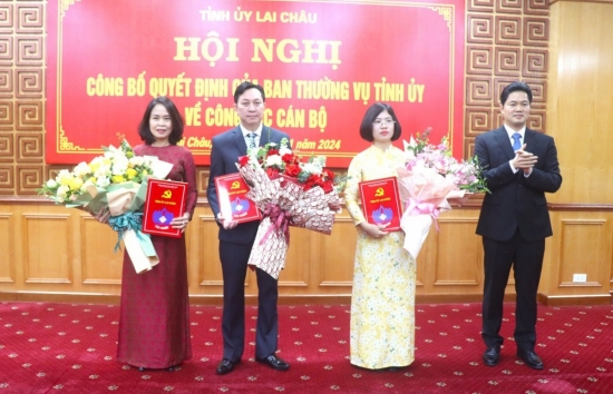 lai chau cong bo cac quyet dinh ve cong tac can bo