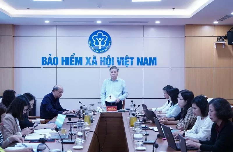  hội nghị giao ban công tác giám định bảo hiểm y tế. Ảnh: BHXH Việt Nam