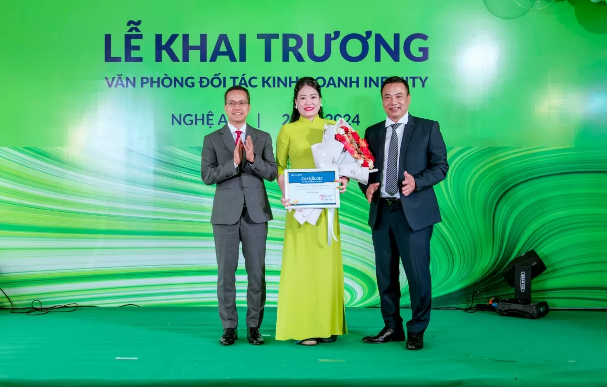 Chubb Life Việt Nam khai trương văn phòng kênh đối tác kinh doanh Infinity ở Nghệ An