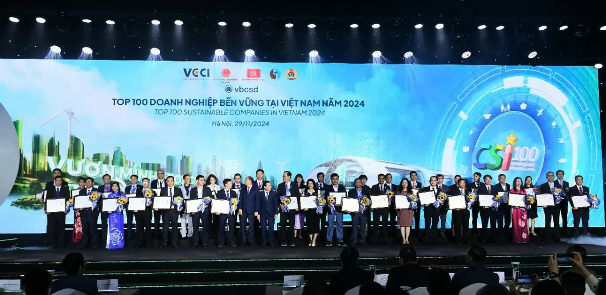 100 doanh nghiệp bền vững được biểu dương tại CSI 2024