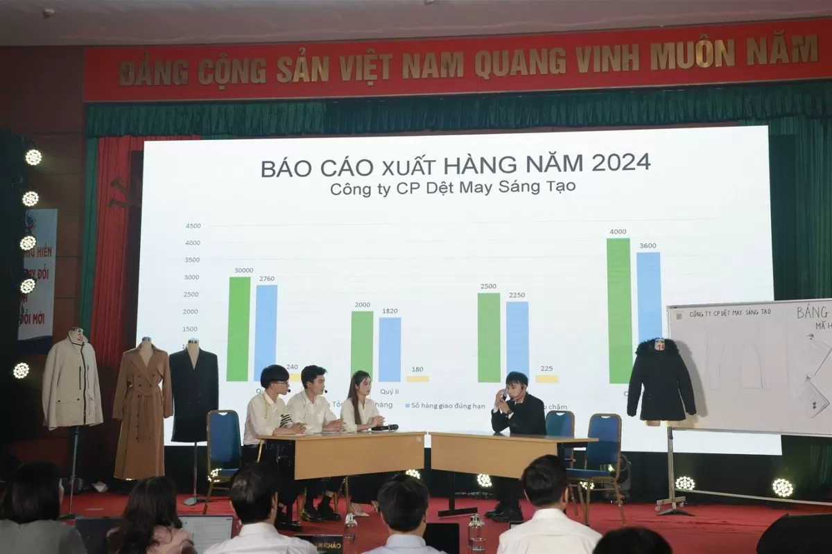 Sinh viên Đại học Công nghiệp Dệt May Hà Nội đạt giải Ba cuộc thi Năng suất Chất lượng 2024 