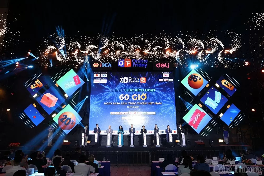 CHÙM ẢNH: Ấn tượng Ngày mua sắm trực tuyến Việt Nam - Online Friday 2024 CHÙM ẢNH: Ấn tượng Ngày mua sắm trực tuyến Việt Nam - Online Friday 2024