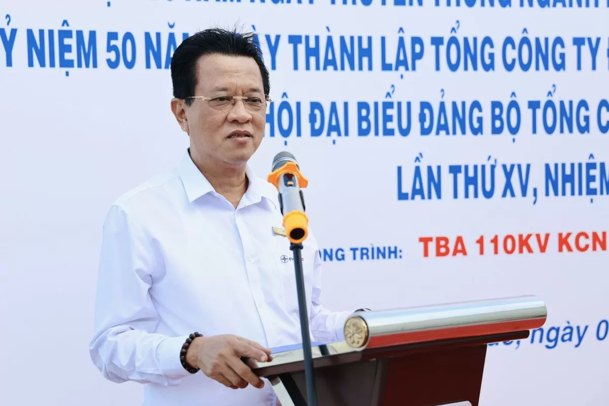 Tổng Giám đốc Tổng Công ty Điện lực miền Trung (EVNCPC) Ngô Tấn Cư