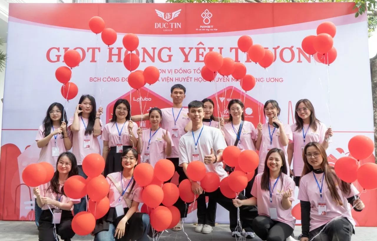 Giọt hồng yêu thương 2024: Đức Tín Group chung tay vì sự sống