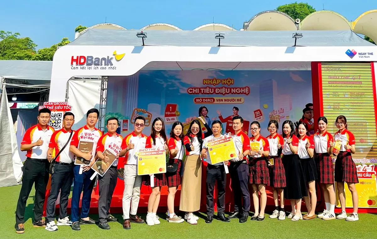 Thẻ HDBank hai năm liền tạo 'cơn sốt' tại Sóng Festival