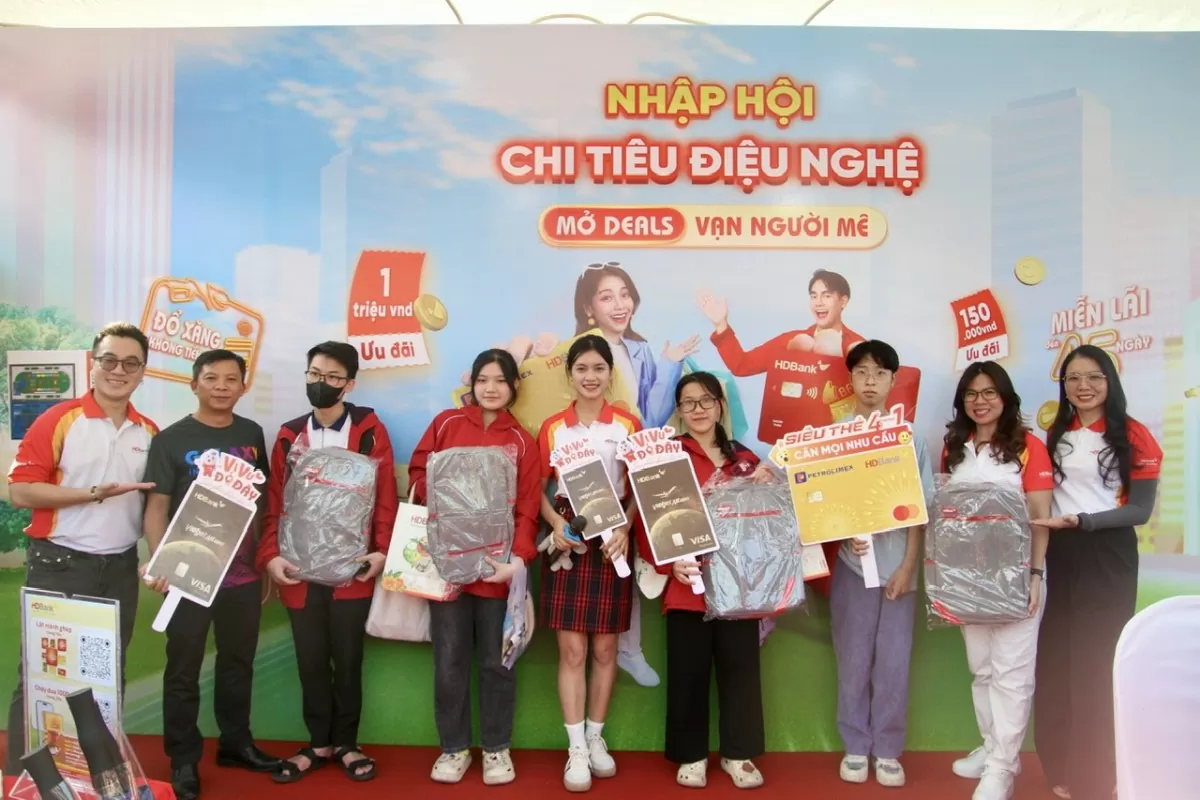 Thẻ HDBank hai năm liền tạo 'cơn sốt' tại Sóng Festival