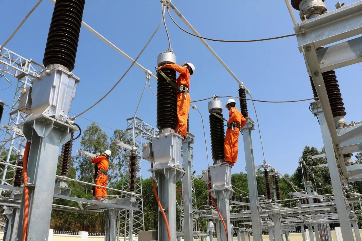 EVNCPC khởi công, đóng điện hàng loạt dự án 110kV