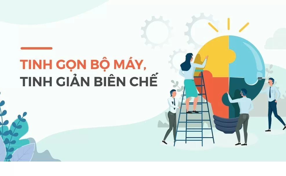 Tinh gọn bộ máy, tạo đột phá là cuộc cách mạng