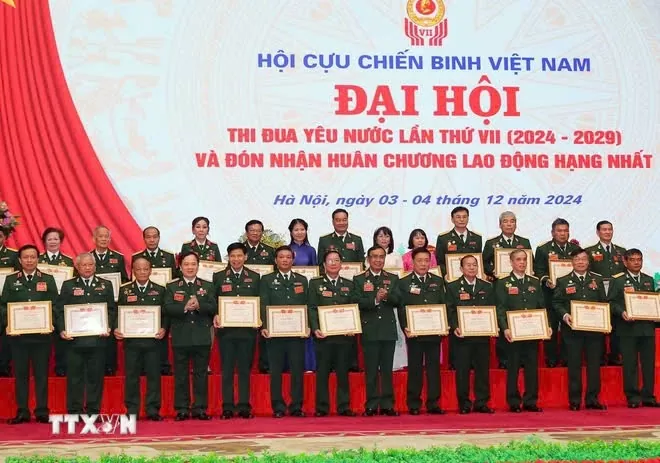 Đại hội thi đua yêu nước Hội Cựu chiến binh Việt Nam lần thứ VII