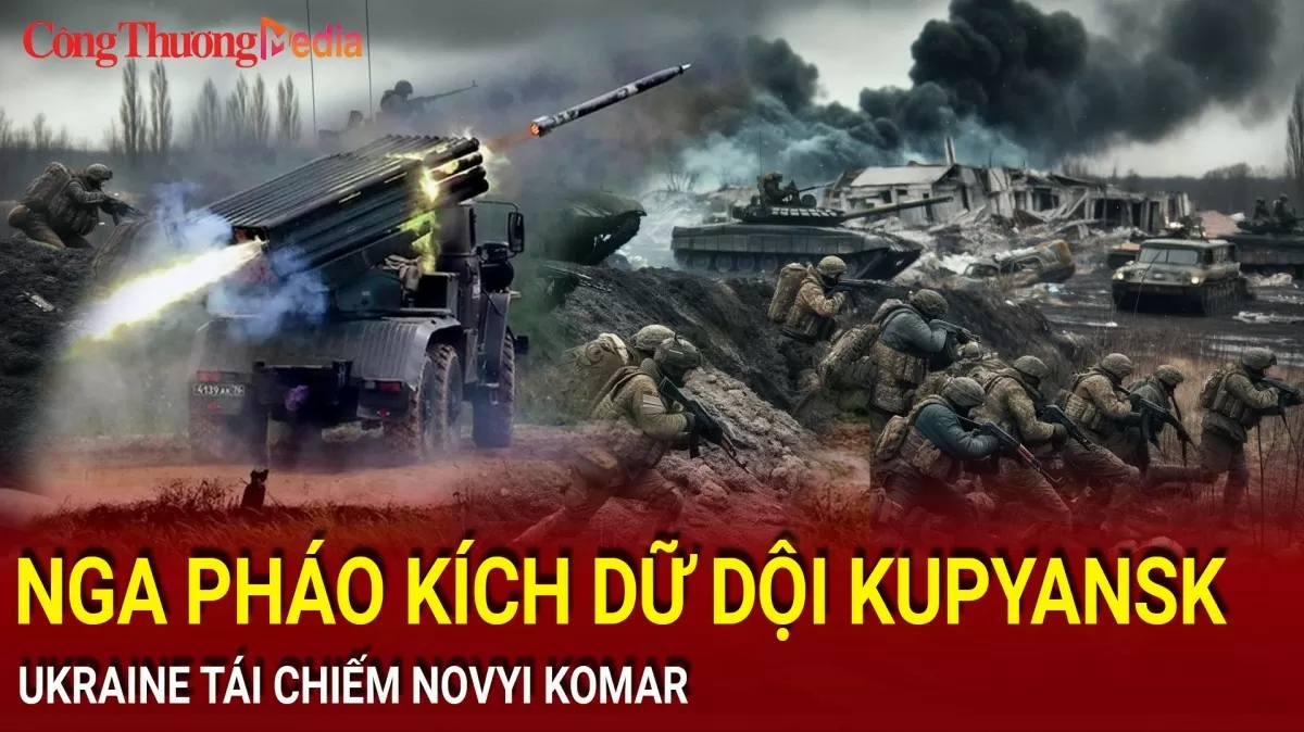 chien su nga ukraine toi 612 nga phao kich du doi kupyansk ukraine tai chiem novyi komar