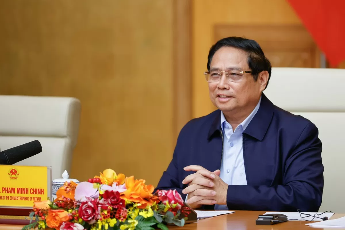 Thủ tướng Phạm Minh Chính. Ảnh: VGP/Nhật Bắc