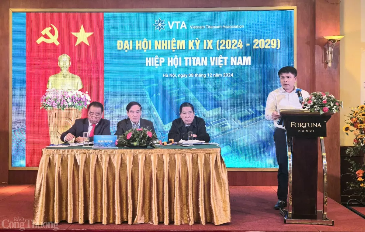 Hiệp hội Titan Việt Nam ra mắt Ban Chấp hành nhiệm kỳ 2024-2029