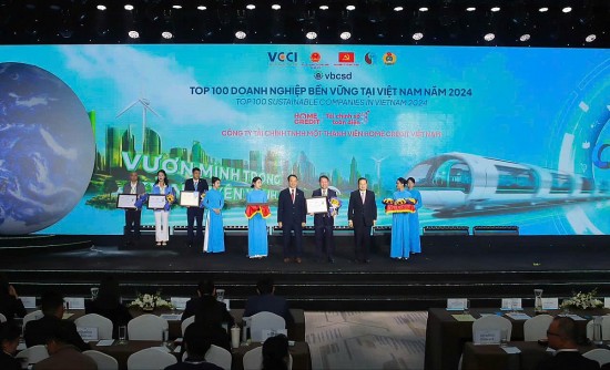 home credit duoc vinh danh trong top 100 doanh nghiep ben vung nam 2024
