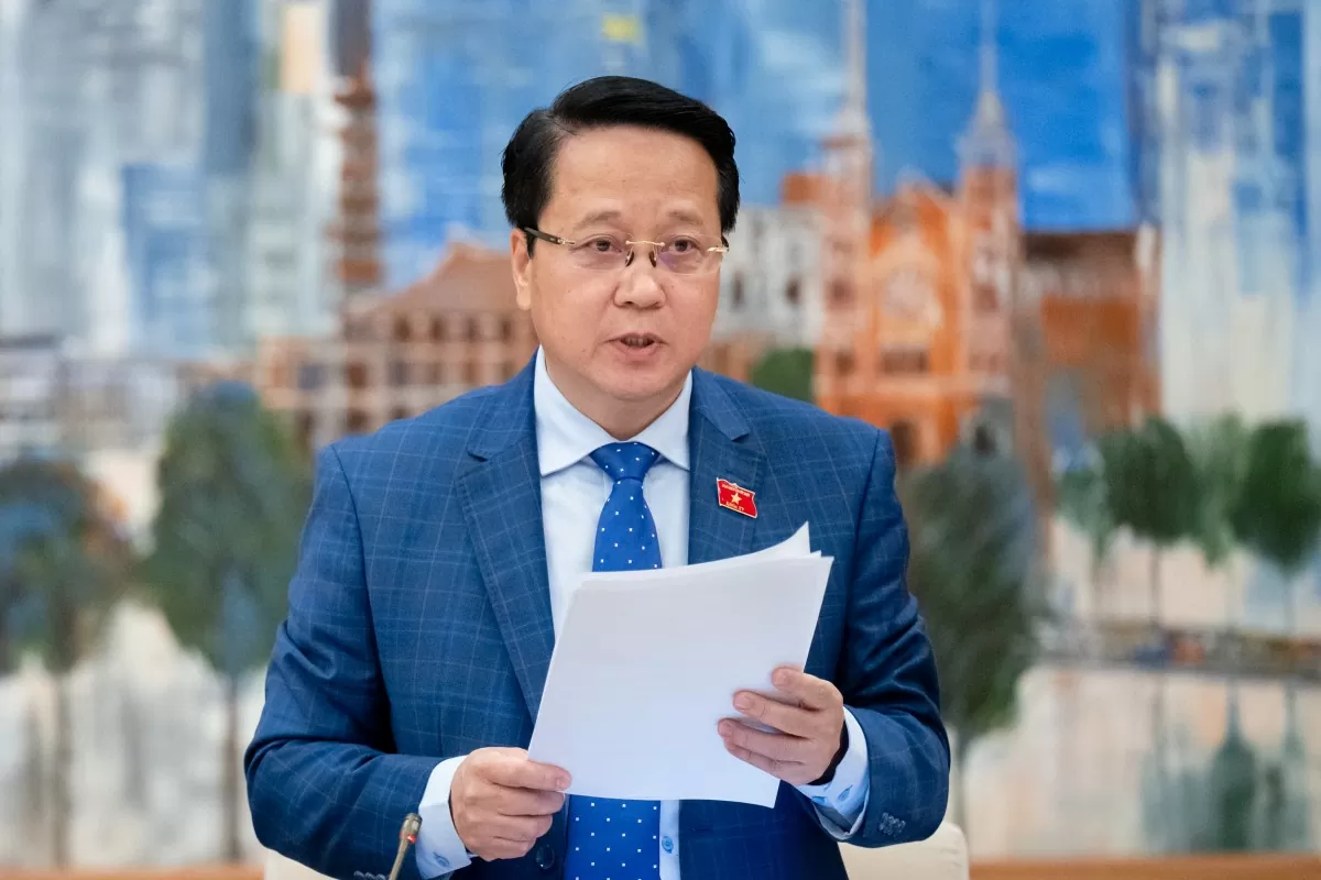 Ông Hoàng Anh Công - Phó trưởng ban Dân nguyện