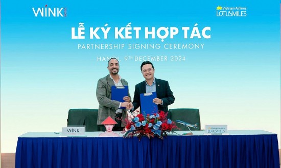 vietnam airlines hop tac cung wink hotels nang tam trai nghiem du lich cho khach hang