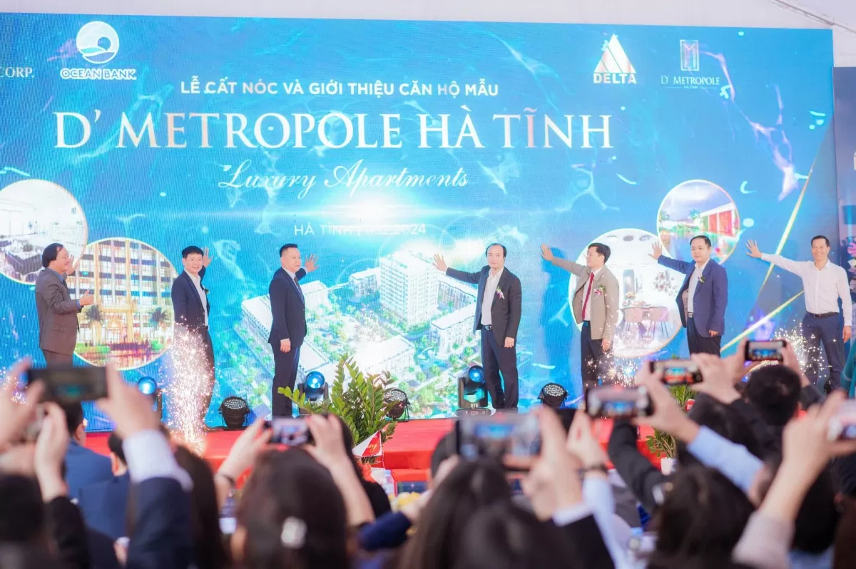 Lễ cất nóc và ra mắt căn hộ mẫu dự án D’METROPOLE LUXURY APARTMENTS