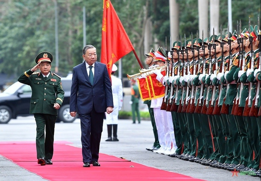 Tổng Bí thư Tô Lâm yêu cầu Tổng cục Chính trị tăng cường đoàn kết, thực hiện tốt nhiệm vụ được giao