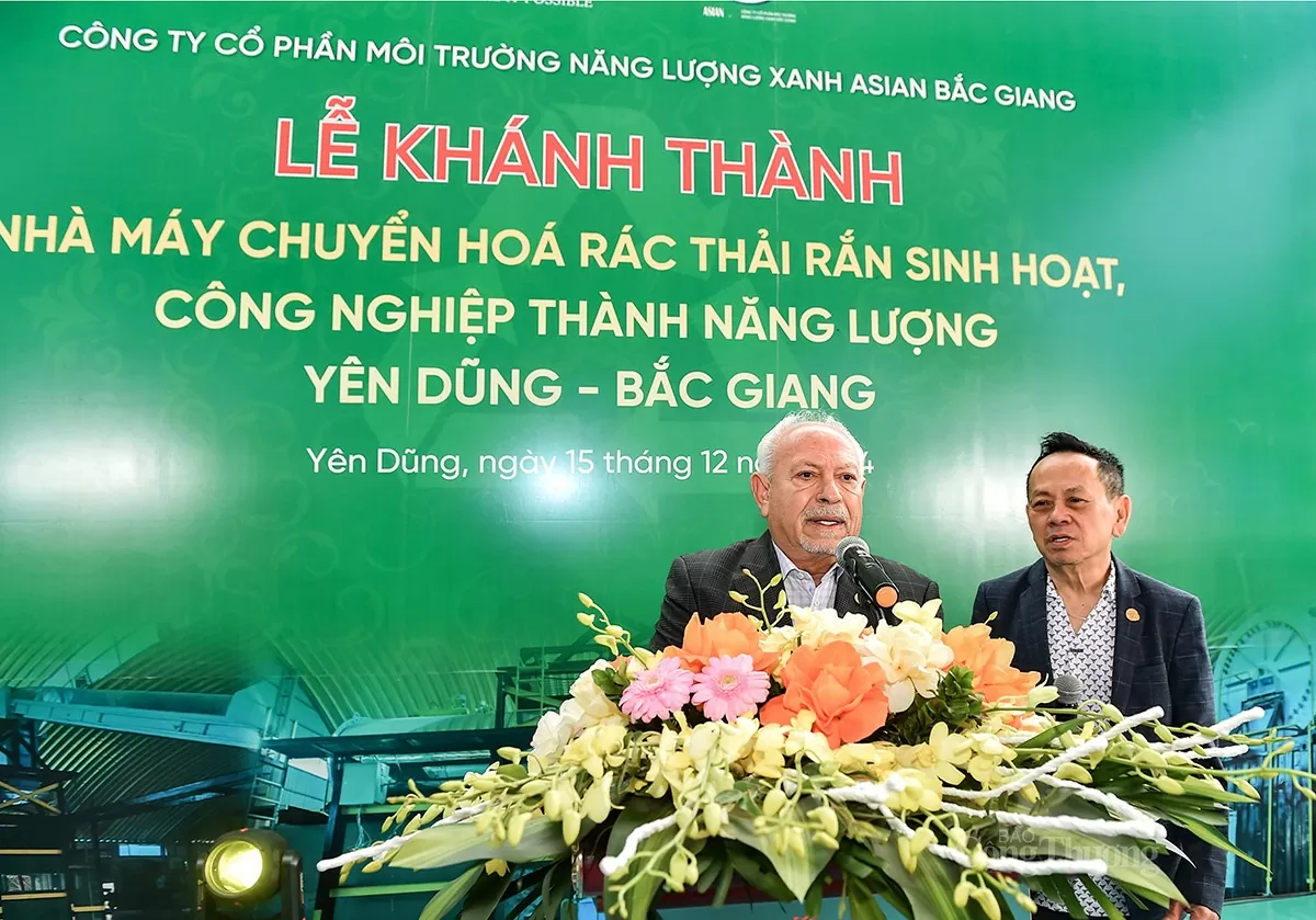 ông Albert Mardikian – người nắm giữ gần 100 bằng sáng chế về lĩnh vực công nghiệp, môi trường, hàng hải và ô tô cũng đã có những chia sẻ tại lễ khánh thành nhà máy