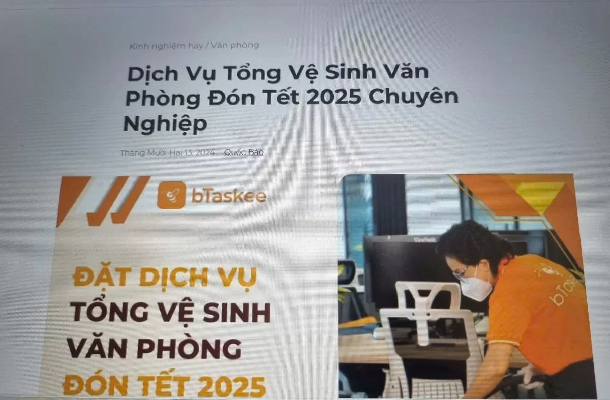 Dịch vụ dọn nhà đón Tết 2025: Xếp hàng để chờ đến lượt