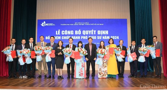 truong dai hoc cong nghiep tp ho chi minh bo nhiem chuc danh pho giao su nam 2024