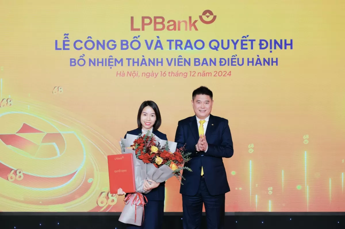 LPBank bổ nhiệm thêm thành viên Ban điều hành, tạo động lực cho chiến lược phát triển toàn diện