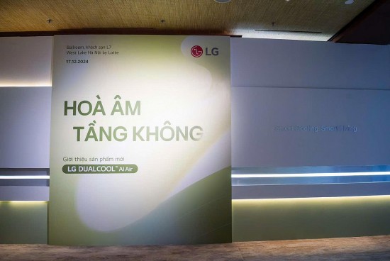 lg ra mat dieu hoa dualcooltm ai air voi lan gio thong minh tiet kiem dien nang va loc khi toan dien