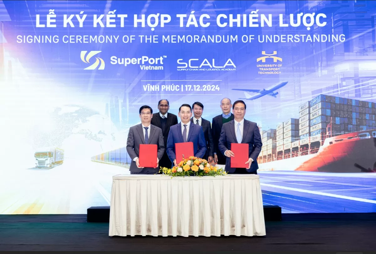 Ký kết hợp tác chiến lược, thúc đẩy sự phát triển ngành logistics Việt Nam