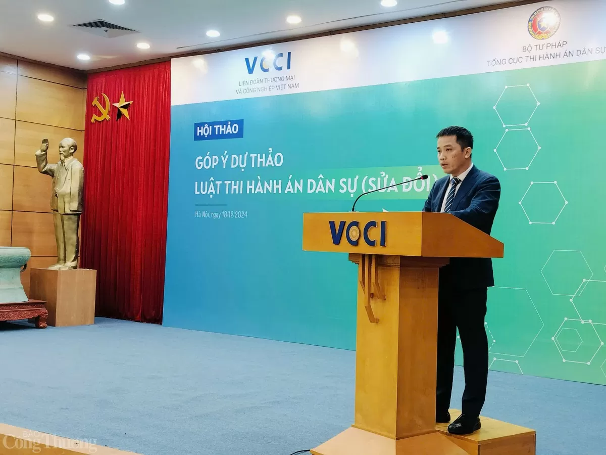 Ông Đậu Anh Tuấn - Phó Tổng thư ký, Trưởng Ban Pháp chế VCCI. Ảnh: NH