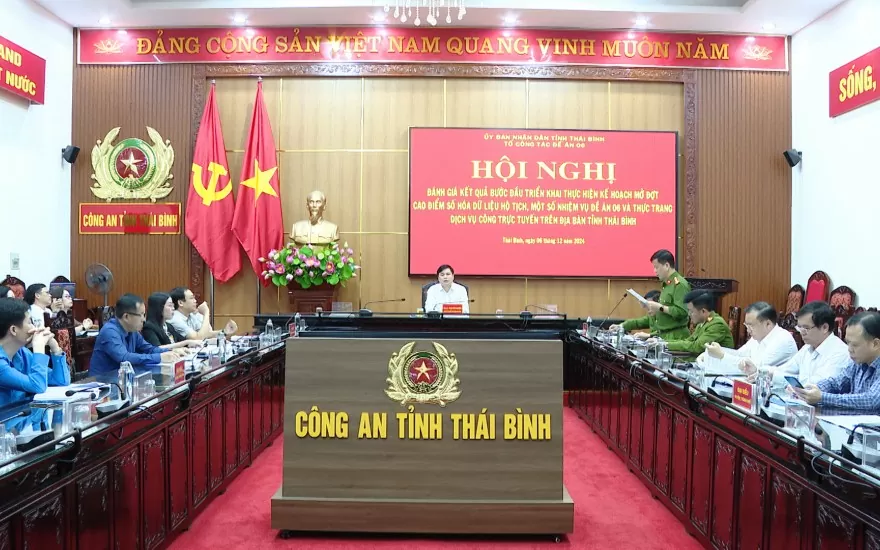 Các đại biểu dự hội nghị. Ảnh: Báo Thái Bình