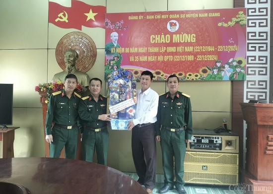 cong ty thuy dien song bung chuc mung 80 nam ngay thanh lap quan doi nhan dan viet nam