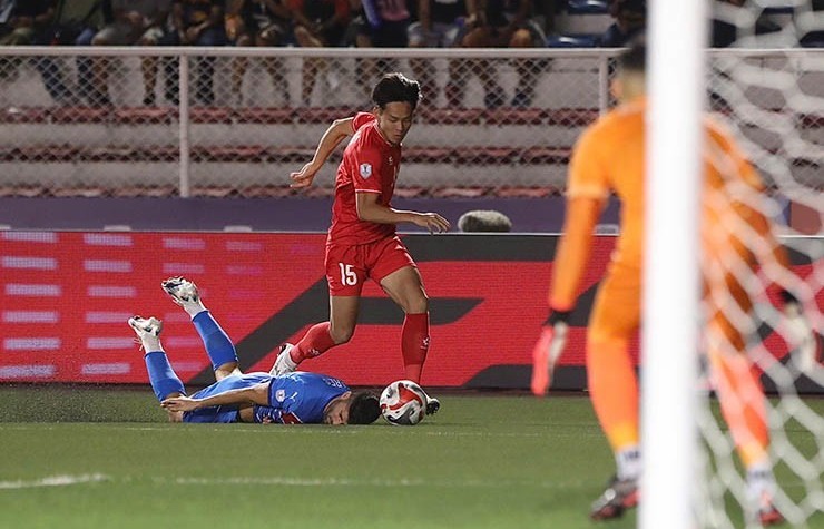 Trực tiếp Philippines và Việt Nam, bảng B AFF Cup 2024 (hiệp 1): Thế trận cân bằng