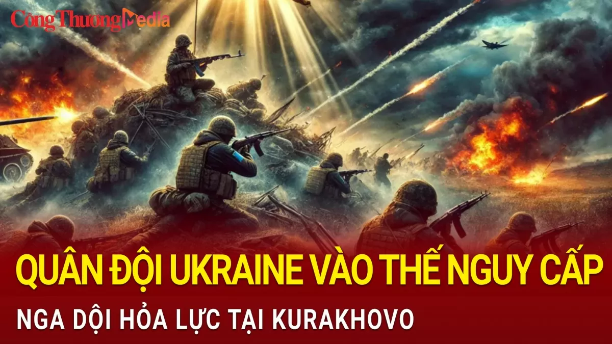 chien su nga ukraine chieu 1912 nga doi hoa luc tai kurakhovo quan doi ukraine vao the nguy cap