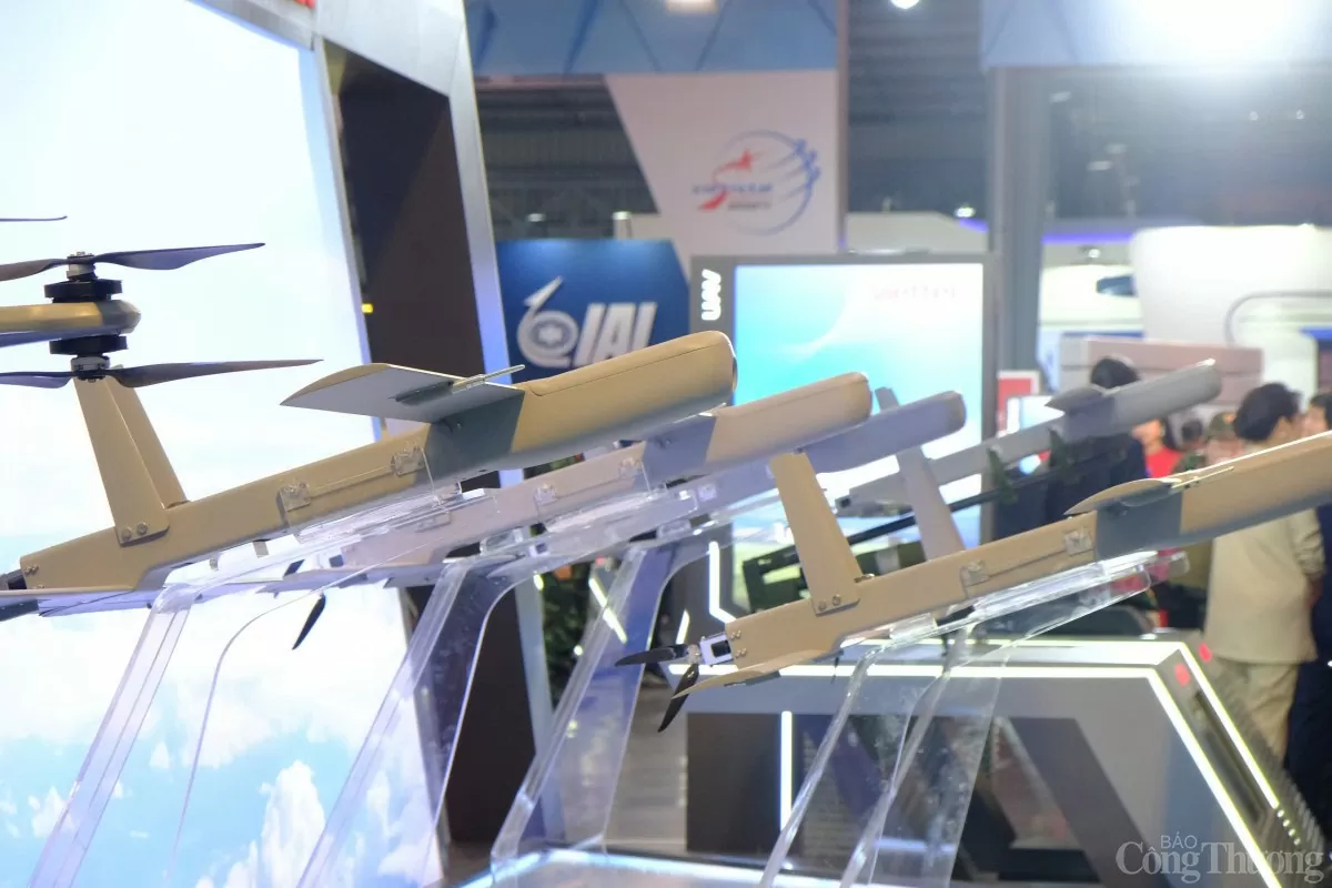 Triển lãm Quốc phòng quốc tế 2024: Mục sở thị dàn UAV ‘Made in Vietnam’