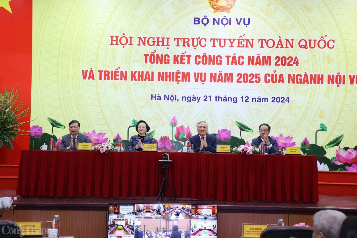 Bộ Nội vụ thực hiện 4/6 nhiệm vụ về cải cách chính sách tiền lương năm 2024