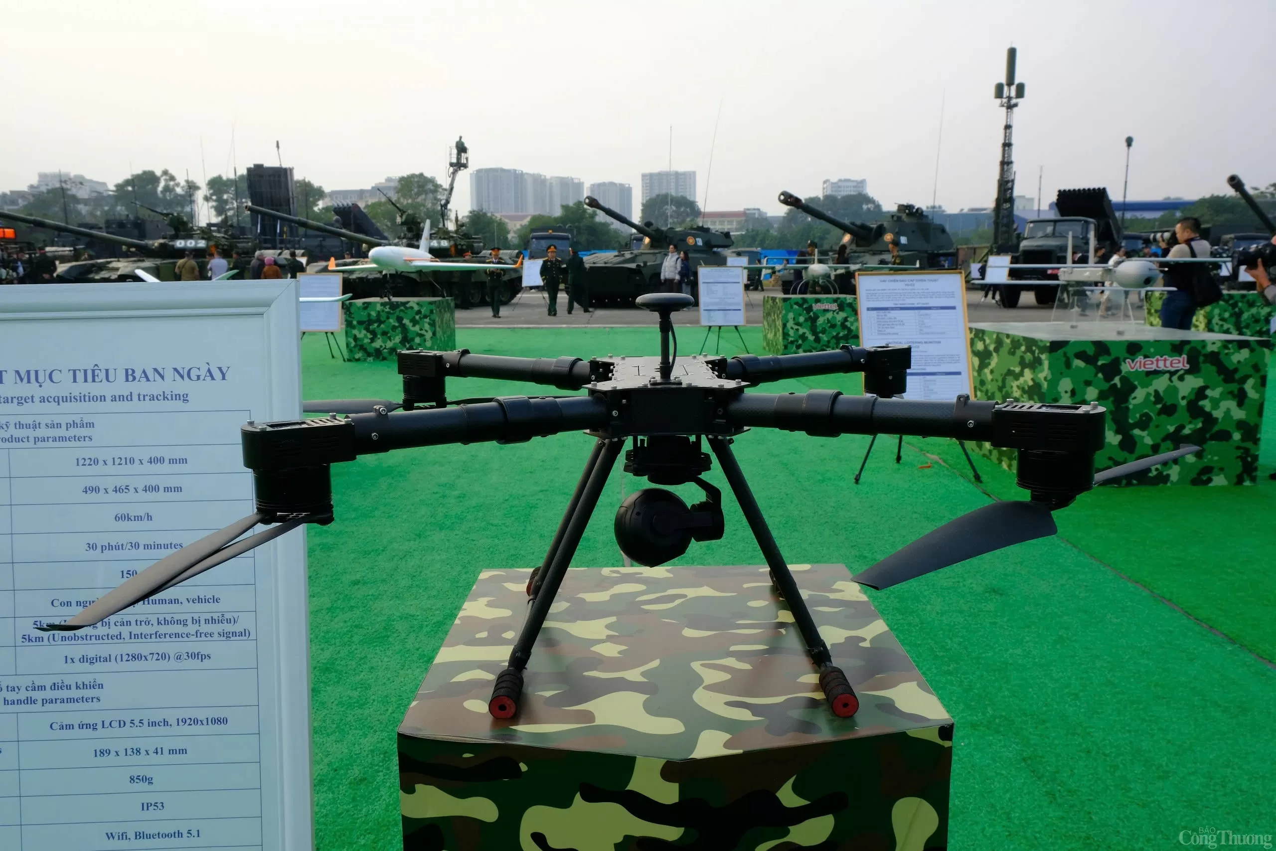 Triển lãm Quốc phòng quốc tế 2024: Mục sở thị dàn UAV ‘Made in Vietnam’
