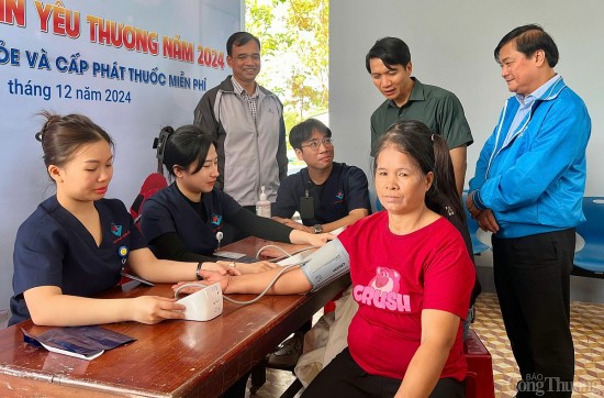 gia lai kham benh cap phat thuoc mien phi cho hang tram nguoi dan ngheo
