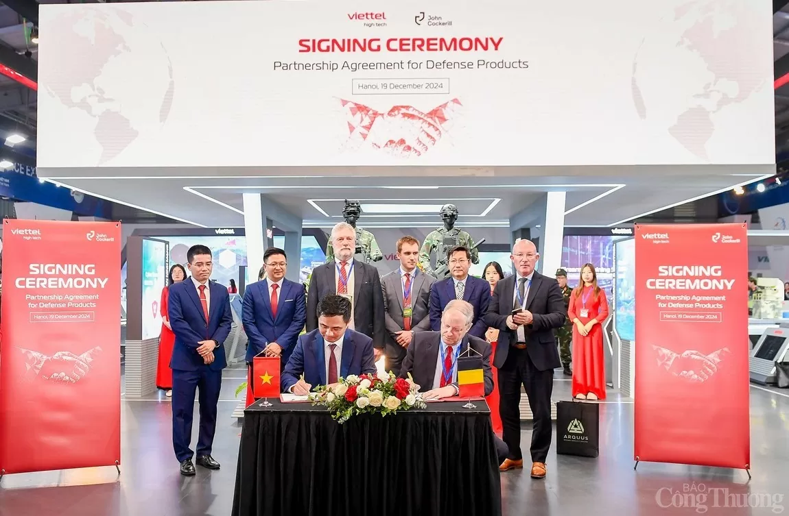 Nhiều thỏa thuận hợp tác ký kết tại Triển lãm Quốc phòng Quốc tế Việt Nam 2024