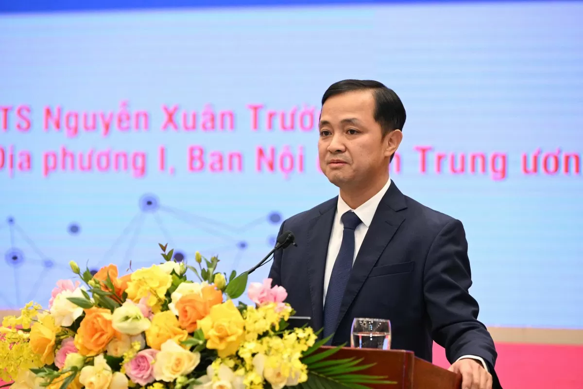 TS. Nguyễn Xuân Trường – Vụ trưởng Vụ Địa phương I– Ban Nội chính Trung ương