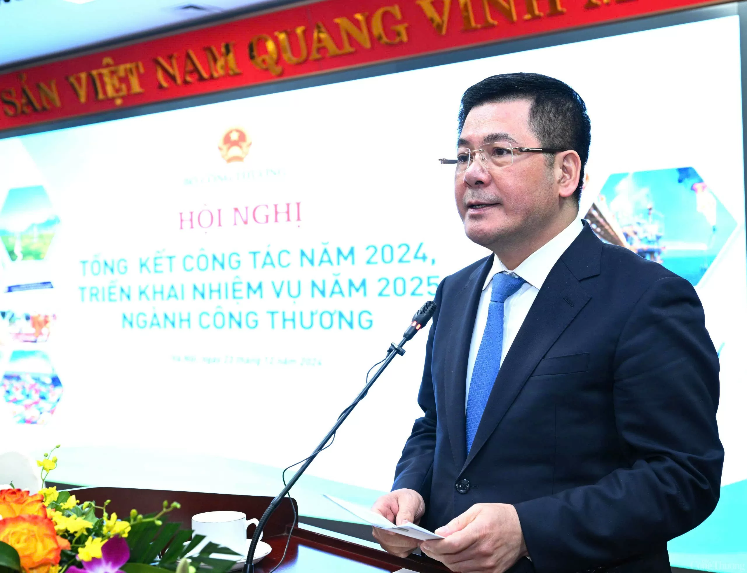 Toàn cảnh Hội nghị tổng kết công tác năm 2024 và triển khai nhiệm vụ năm 2025 ngành Công Thương