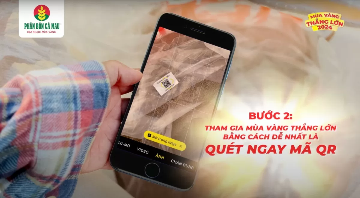 Cách thức tham gia bằng quét mã QRcode tiện lợi cho bà con nông dân